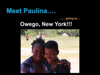 2018 YEO Preconvention
Owego, New York!!!
Meet Paulina….
…….going to…
 