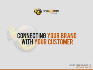 Expand YOUR Brand Consulting Capabilities