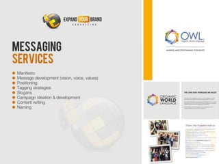 Expand YOUR Brand Consulting Capabilities