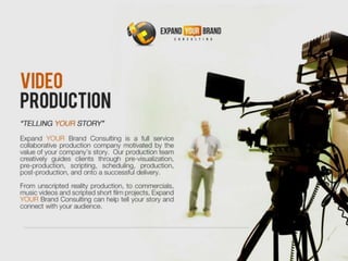 Expand YOUR Brand Consulting Capabilities