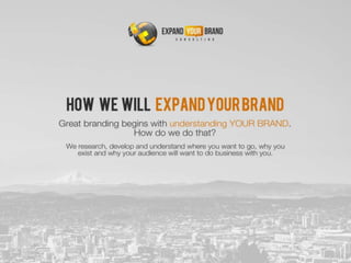 Expand YOUR Brand Consulting Capabilities