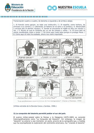 Transcripción cuadro a cuadro, de derecha a izquierda y de arriba a abajo.
1. El francés como garçon, es toda una instituc...