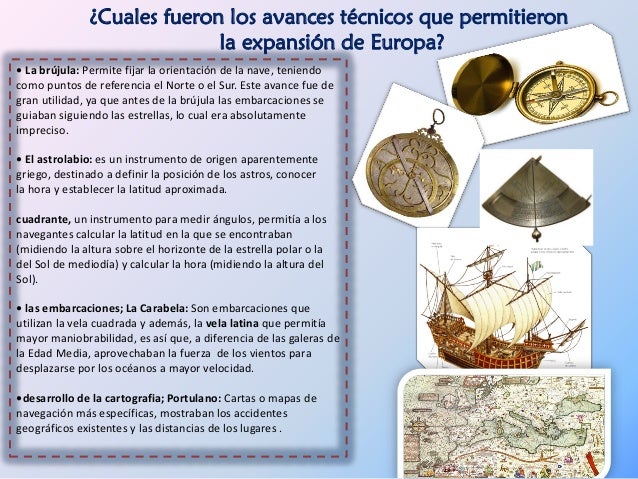 Expansión europea y descubrimientos. clase 1 y 2.
