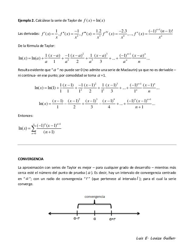 Expansion Polinomial En Series De Taylor