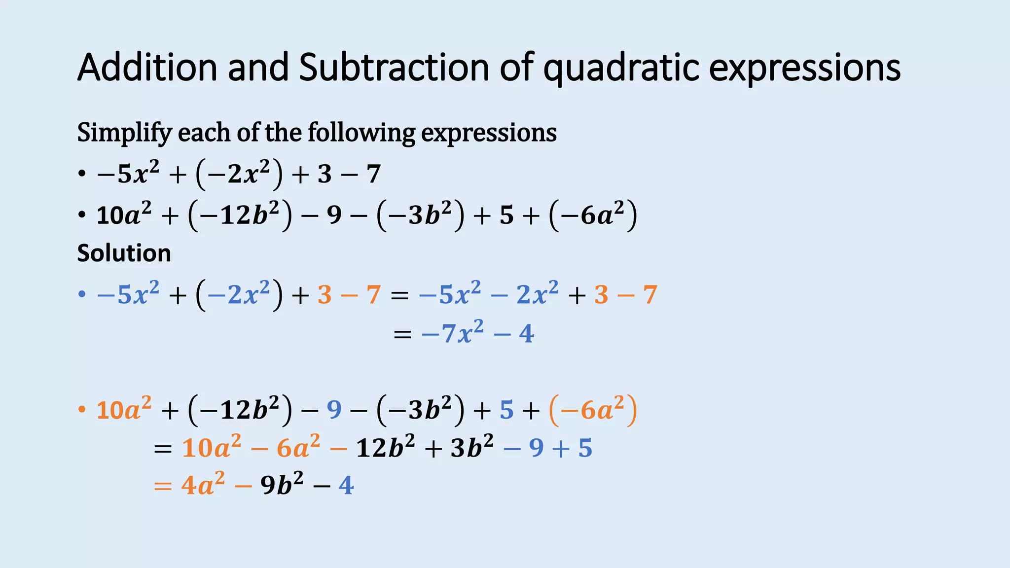Expansion And Factorisation Of Algebraic Expressions 2 Pptx Expansion And Factorisation Of Algebraic Expressions 2 Pptx