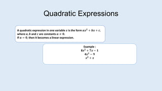 Expansion and Factorisation of Algebraic Expressions 2.pptx