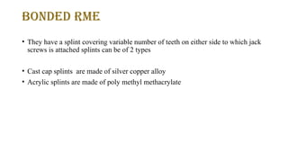 Comprehensive Overview of Expansion Techniques in Orthodontics: Rapid ...