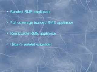 Expansion in orthodontics.pptxx final ppt | PPT