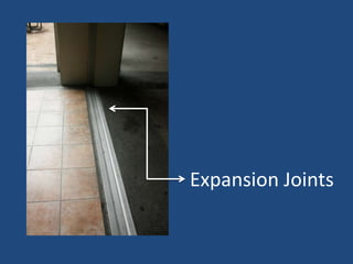 Expansion Joints
 