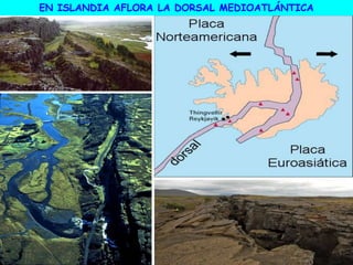 EN ISLANDIA AFLORA LA DORSAL MEDIOATLÁNTICA
 