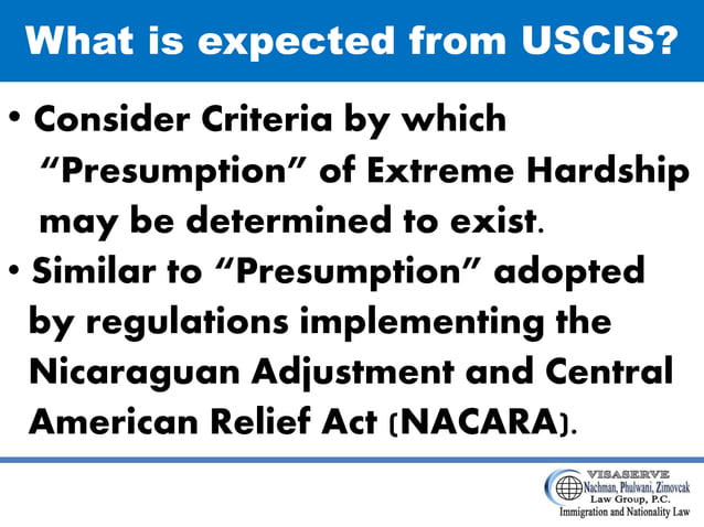 Expansion of Provisional Unlawful Presence Waiver / I-601A Waiver
