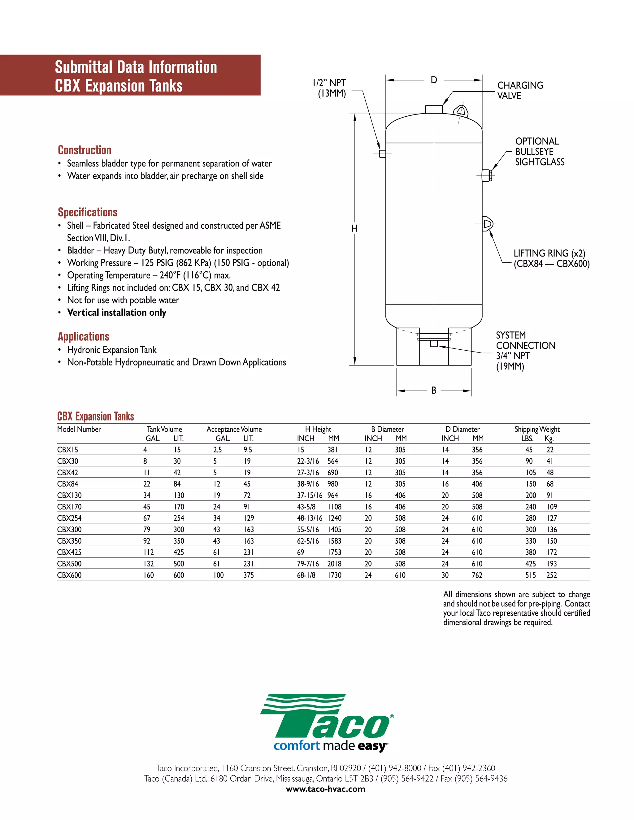 Expansion Tanks | PDF