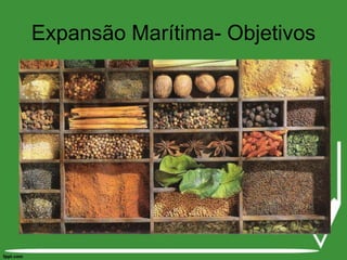Expansão Marítima- Objetivos