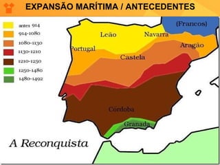 EXPANSÃO MARÍTIMA / ANTECEDENTES 