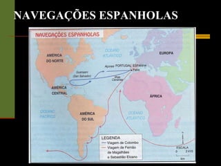 NAVEGAÇÕES ESPANHOLAS 