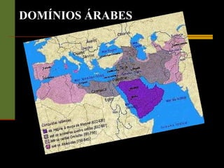 DOMÍNIOS ÁRABES 