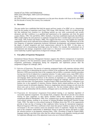 Expatriation the solution or the problem | PDF