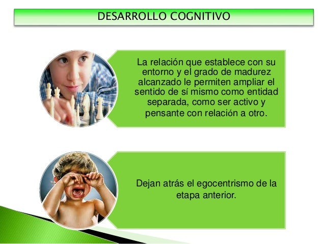 Desarrollo cognitivo segunda infancia