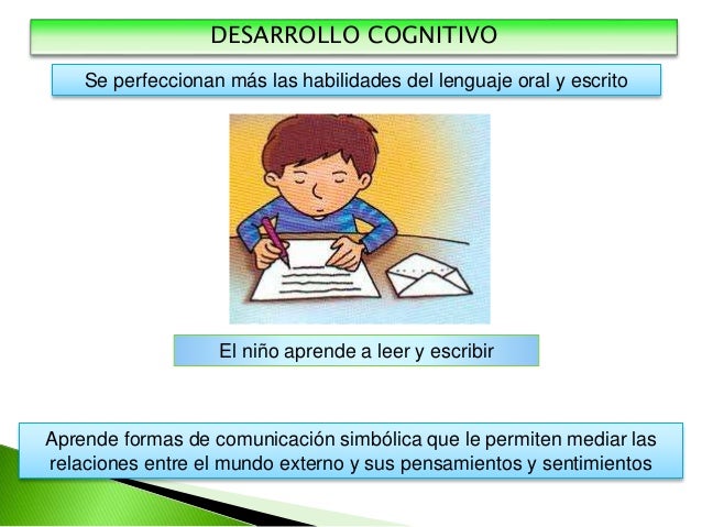 Desarrollo cognitivo segunda infancia