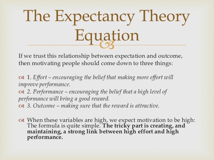 three relationships of expectancy theory three relationships of expectancy theory