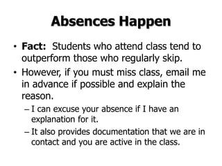 Welcome to Professor Michael Henson's Class! | PPTX