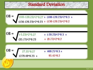 Standard Deviation
 