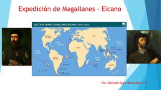 Expedición de Magallanes - Elcano 
Por: Gonzalo Egea Hernández 3ºC 
 