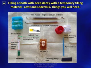 Expedition Dentistry Workshop Handout. | PDF