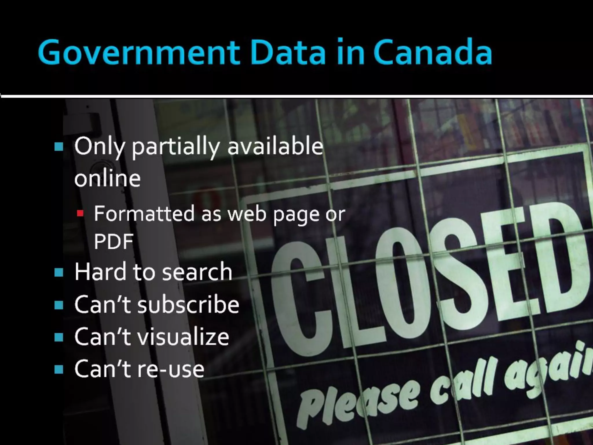 VisibleGovernment.ca Expense Visualizer Pilot - Montreal on Rails