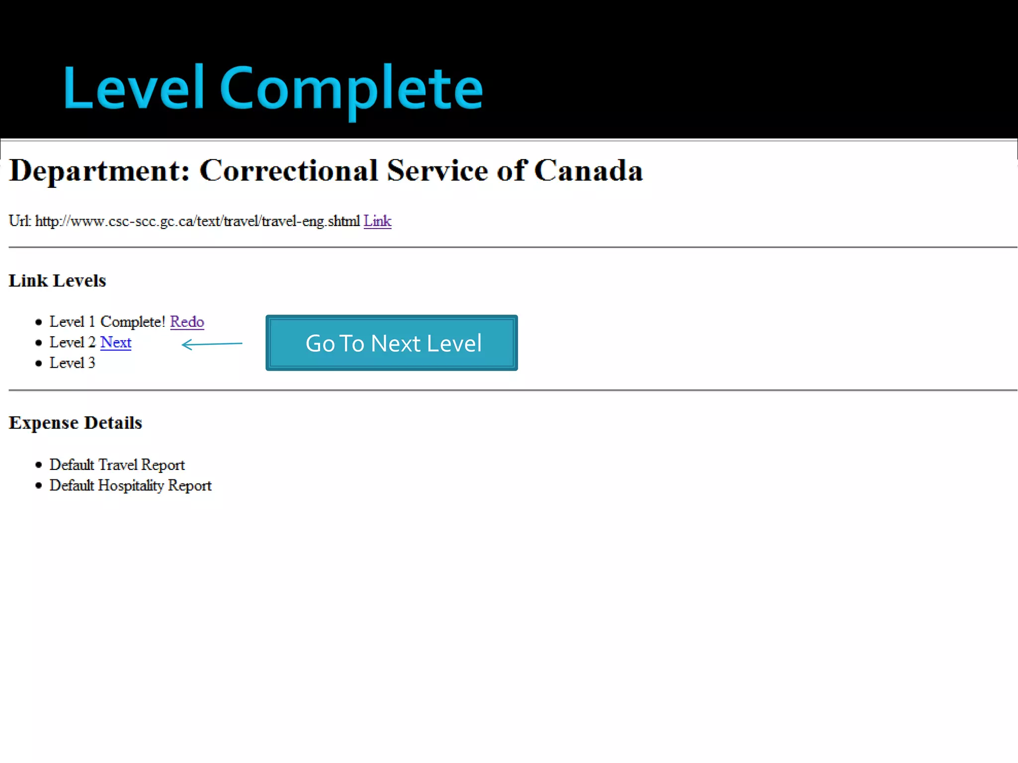 VisibleGovernment.ca Expense Visualizer Pilot - Montreal on Rails