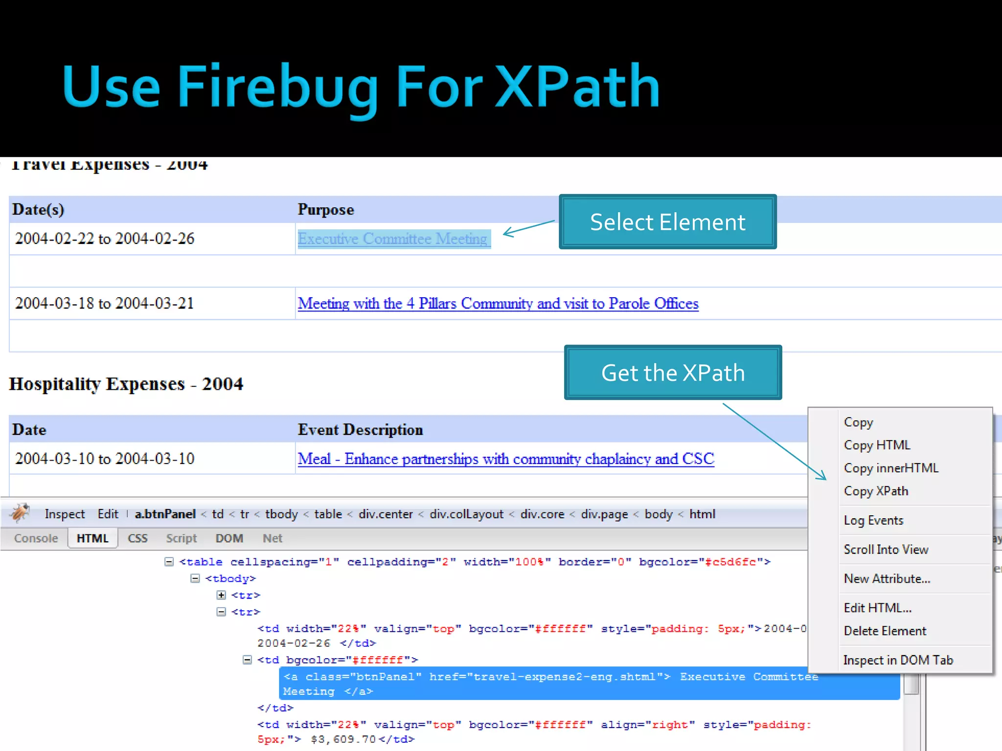 VisibleGovernment.ca Expense Visualizer Pilot - Montreal on Rails