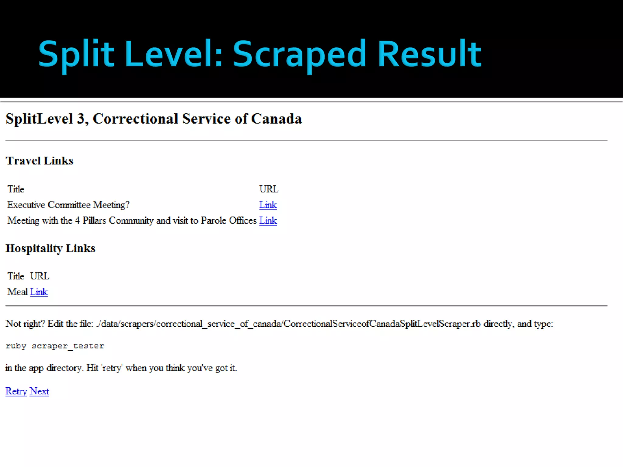 VisibleGovernment.ca Expense Visualizer Pilot - Montreal on Rails