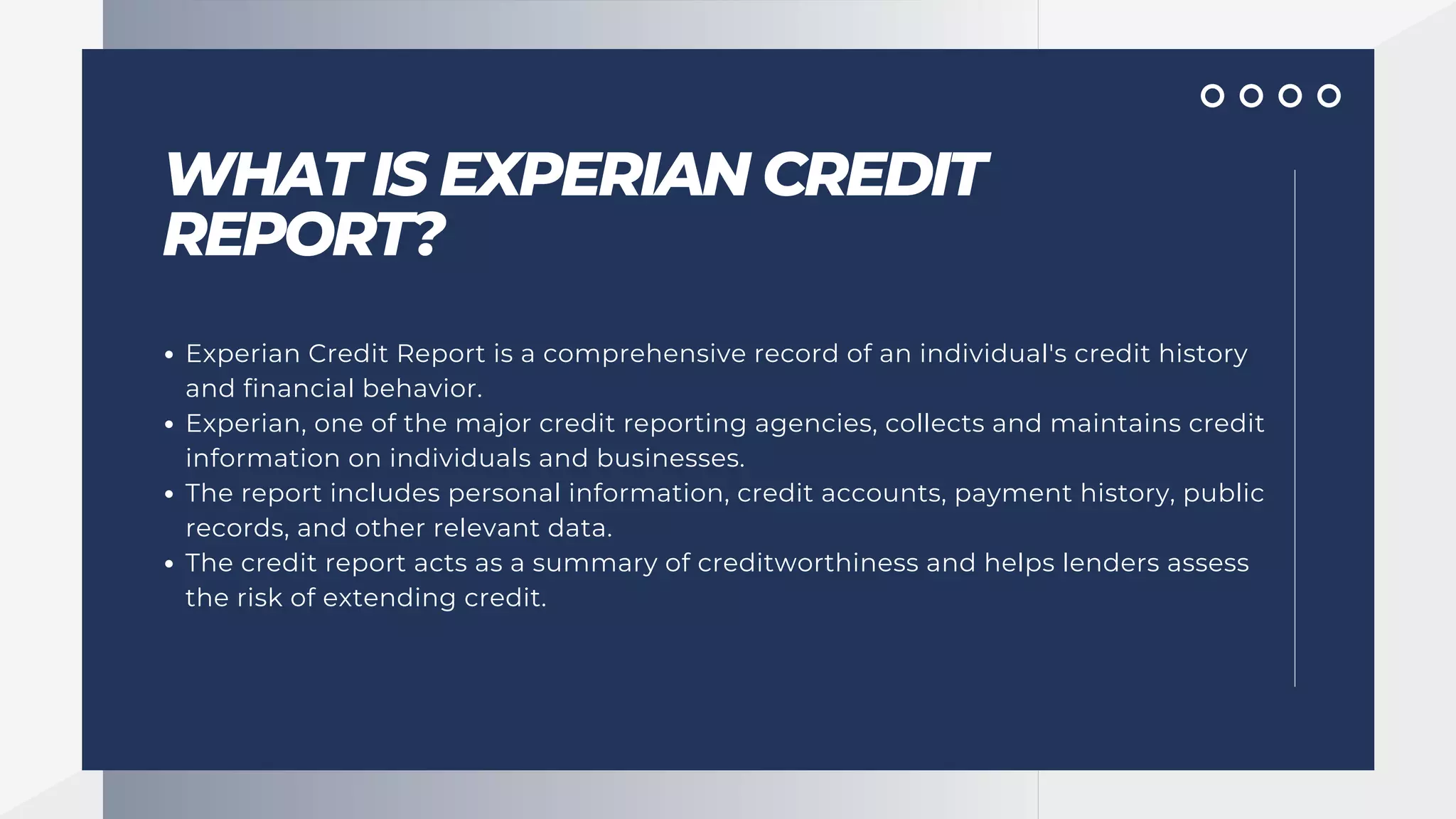 Experian Credit Report Key Information You Need to Know | PDF