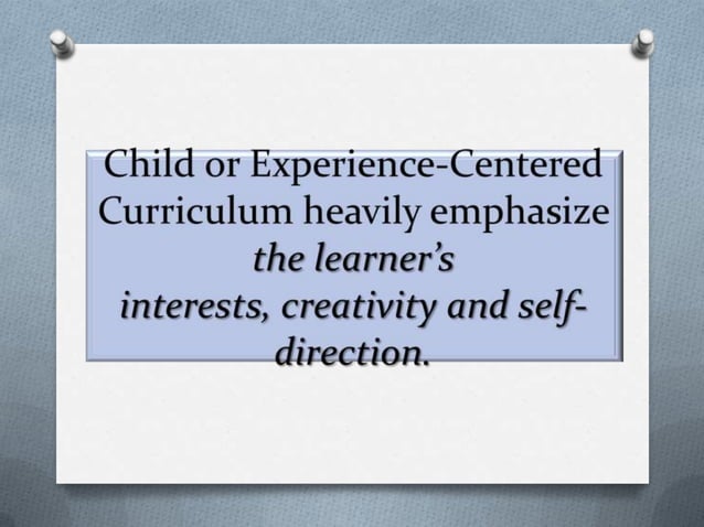Experience centered design | PPTX | Primary Education | Education