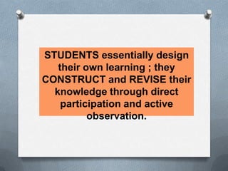 Experience centered design | PPTX | Primary Education | Education