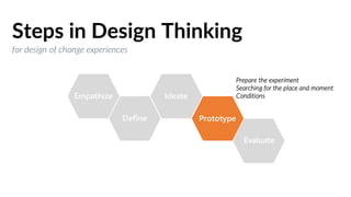 Behavior change cards
 