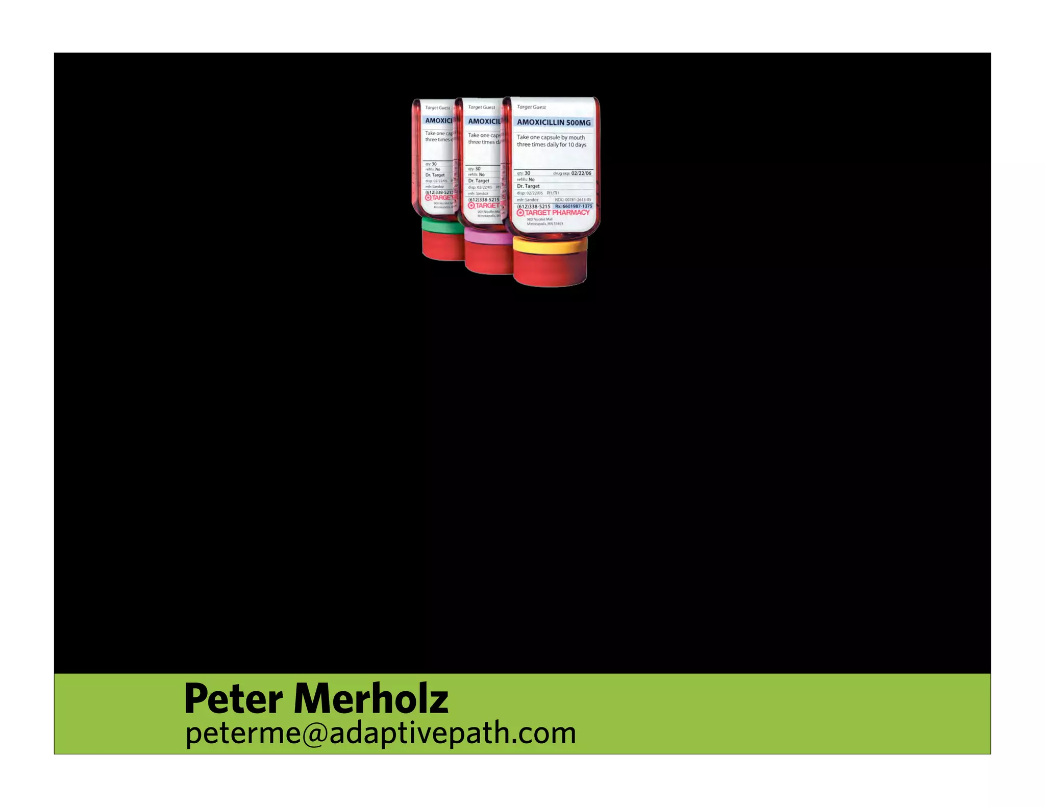 Experience Is The Product