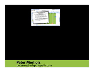 Experience Is The Product