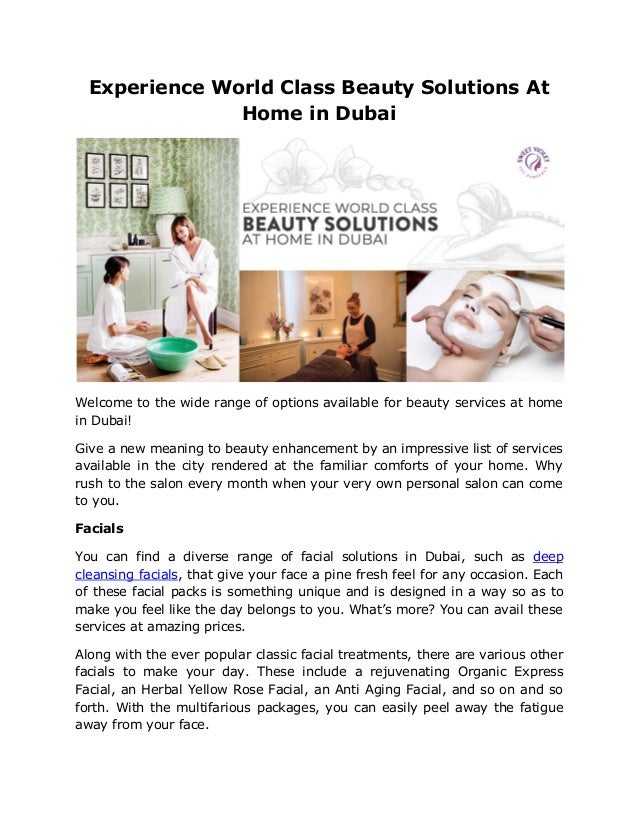 Experience World Class Beaudeep Cleansing Facial Dubaity Solutions At Experience World Class Beaudeep Cleansing Facial Dubaity Solutions At