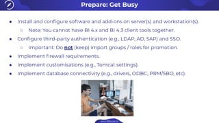 Experience A Live BI 4.3 Upgrade | PDF