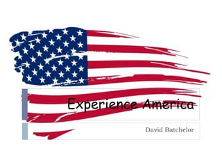 Experience America
David Batchelor
 
