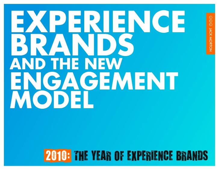 Consumer engagement and brand experience research