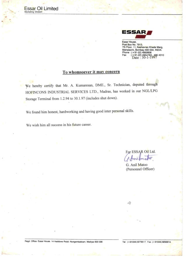 experience-certificate-format-for-publication-officer-ftjes
