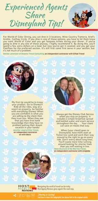 Experienced Travel Agents Share Disneyland  Tips