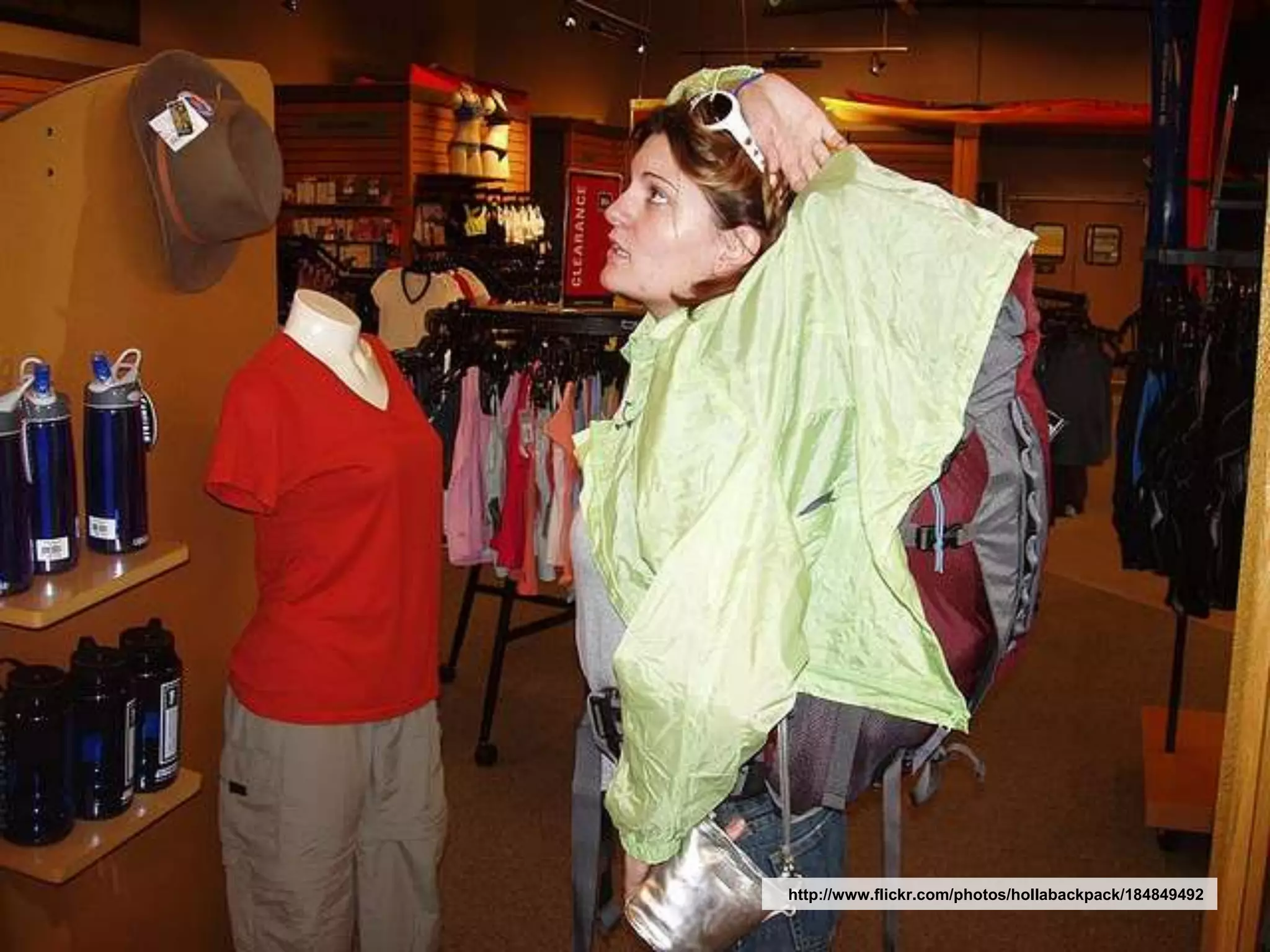 Trying on tent




                 http://www.flickr.com/photos/hollabackpack/184849492
 