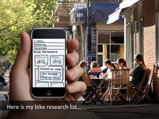 Here is my bike research list…  