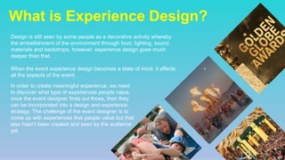 Experience Design Presentation | PPT