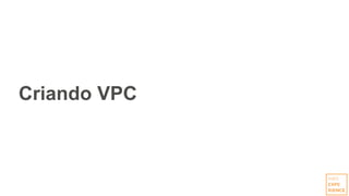 Criando VPC
 