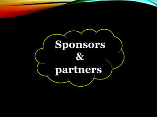 Sponsors
&
partners
 