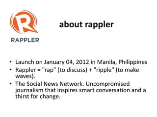 Works At Rappler | PPTX